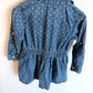 Chambray Polka Dot Dress / 3T