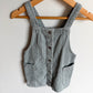 Frosty Blue Overall Dress / 2-3T