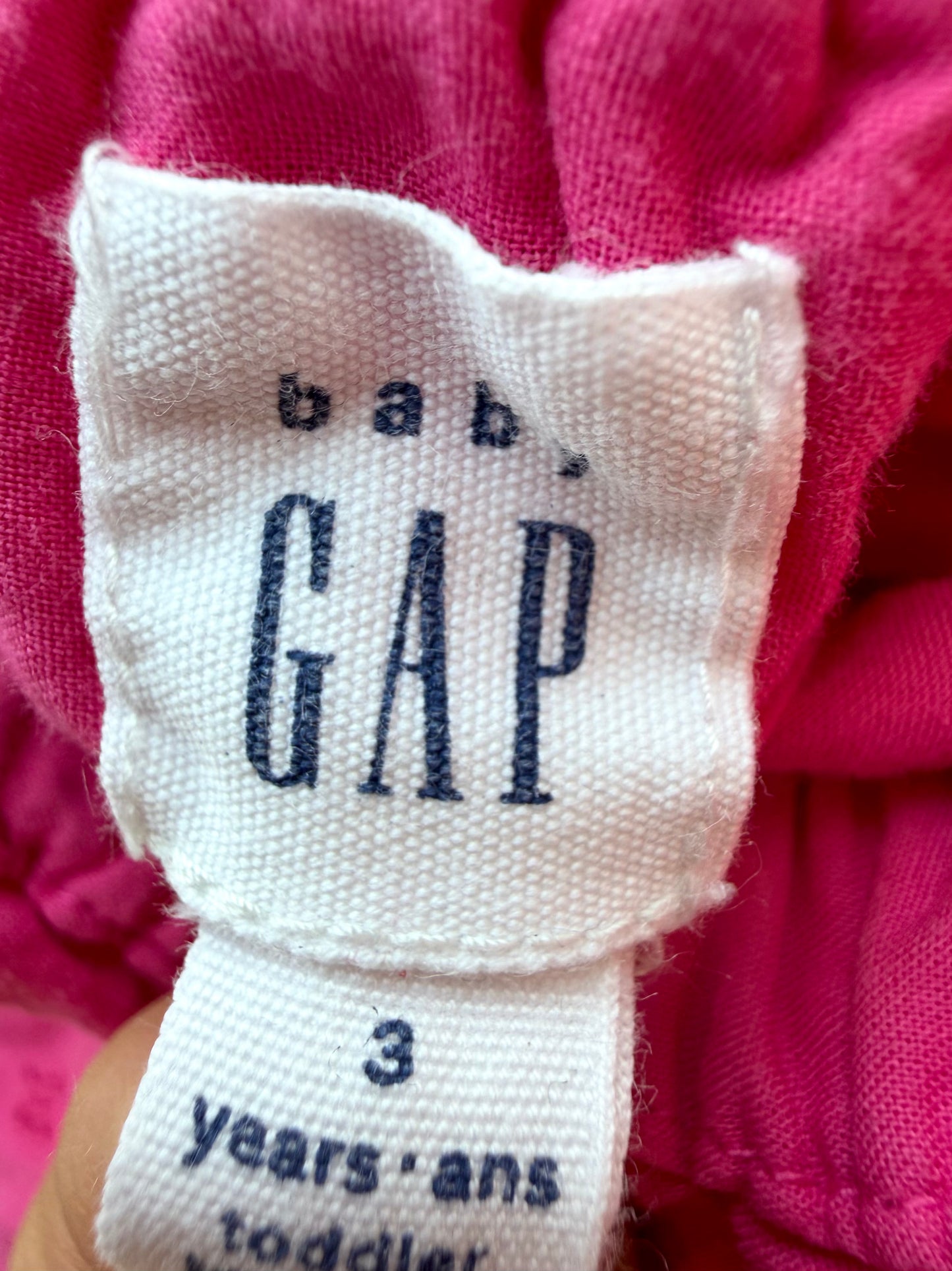 Pink Eyelet Top / 3T