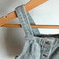 Frosty Blue Overall Dress / 2-3T
