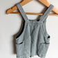Frosty Blue Overall Dress / 2-3T