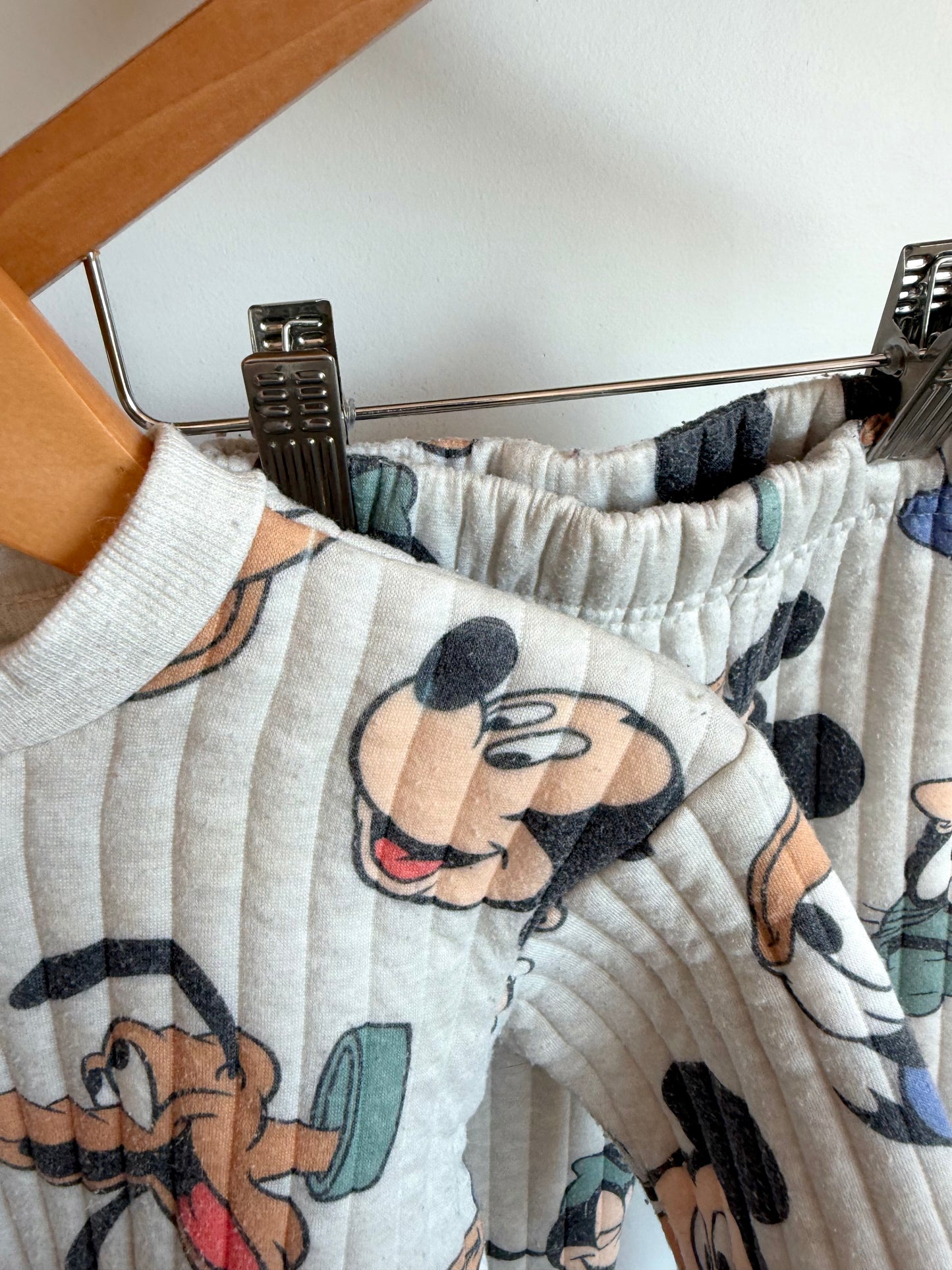 Mickey + Friends Cream Crew + Joggers Set (PLAY) / 2T
