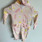 Angel Dear Breakfast Bamboo Sleeper + Headband Set / 0-3m