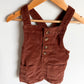 Chestnut Overall Dress / 2T