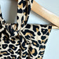 Posh Peanut Animal Print Bamboo Swaddle Blanket + Headband (0-3m)