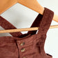 Chestnut Overall Dress / 2T