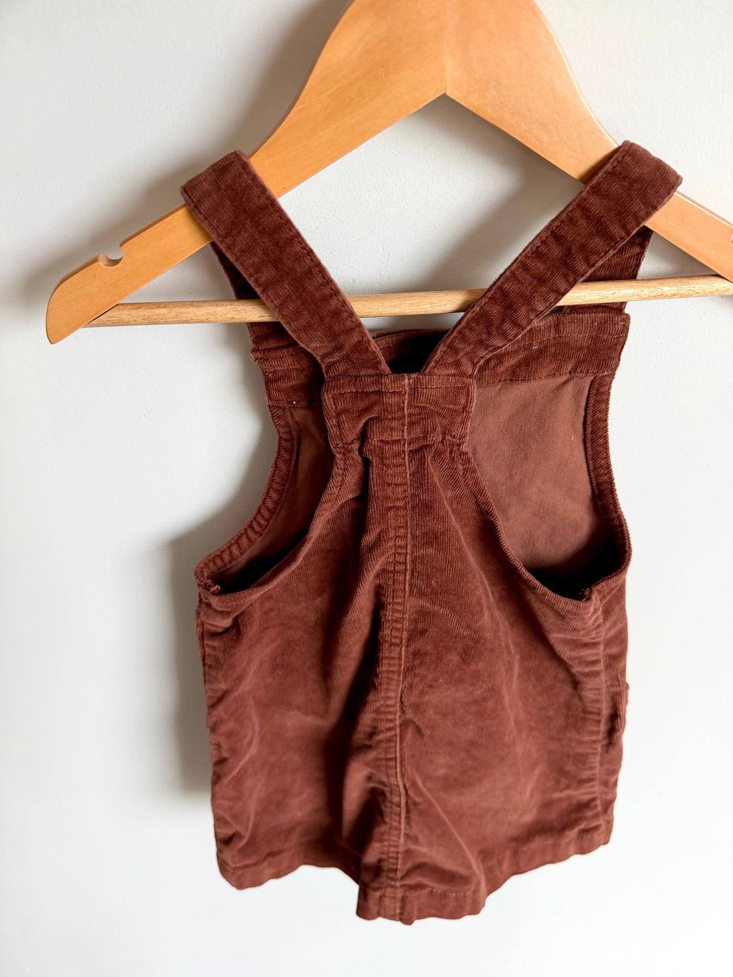 Chestnut Overall Dress / 2T
