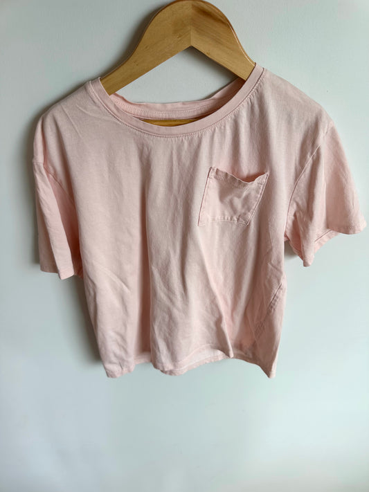 Pink Pocket T-Shirt / 10-12 years
