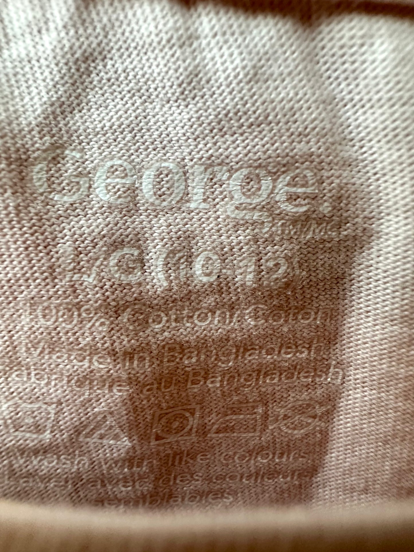 Pink Pocket T-Shirt / 10-12 years