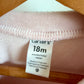 Pink Velour Top + Pants Set / 18m