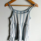 Blue + White Striped Dress / 5 years