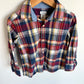 Plaid Collared Long Sleeve Top / 3T