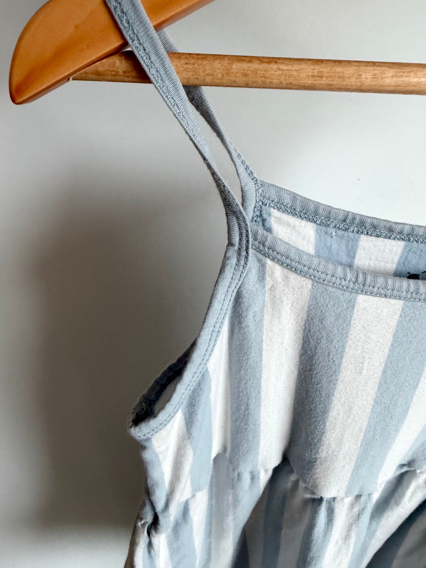 Blue + White Striped Dress / 5 years