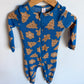 Gingerbread Footless Sleeper / 12-18m