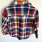 Plaid Collared Long Sleeve Top / 3T