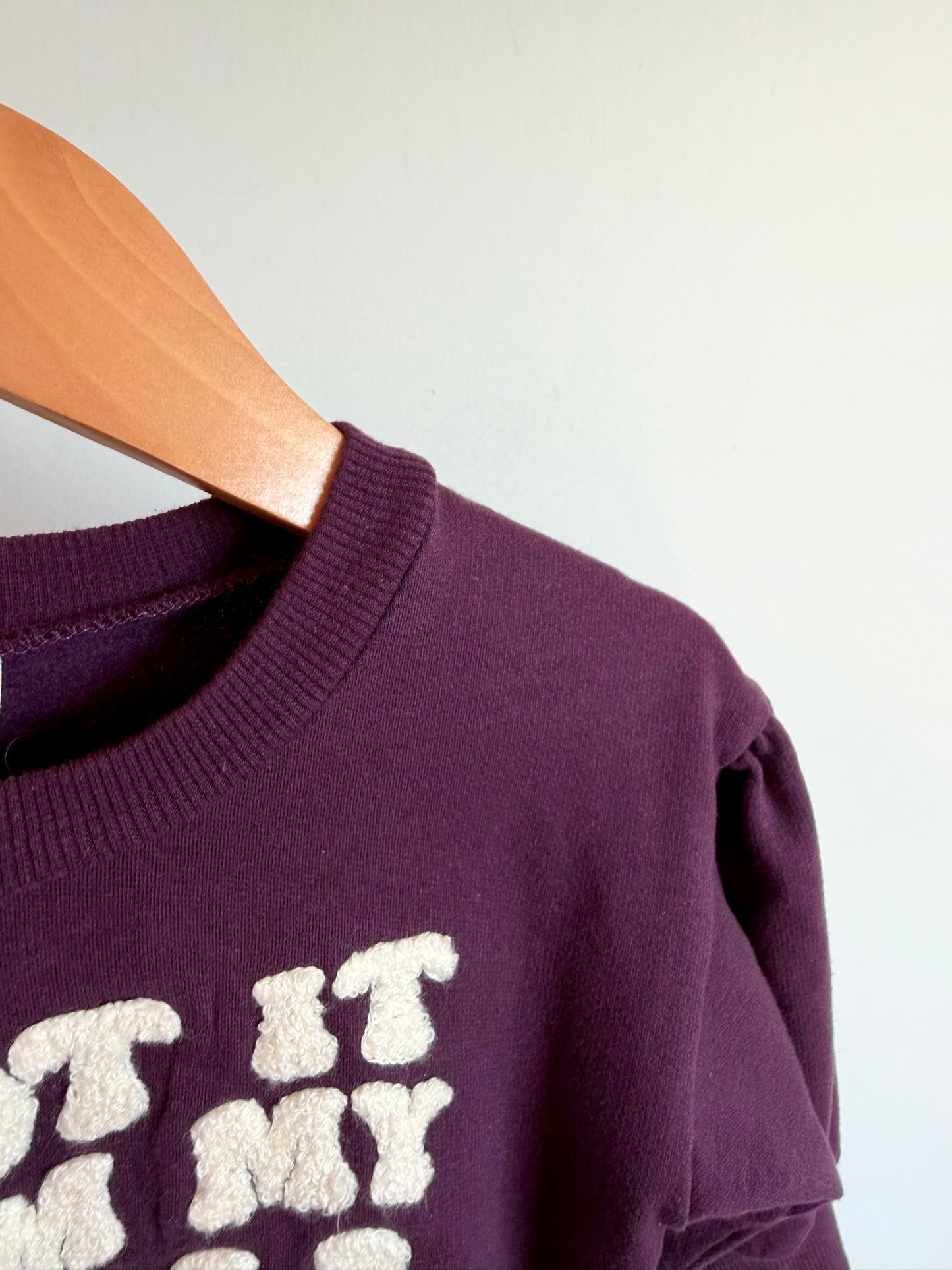 Got it from my Mama Purple Sweater / 18m