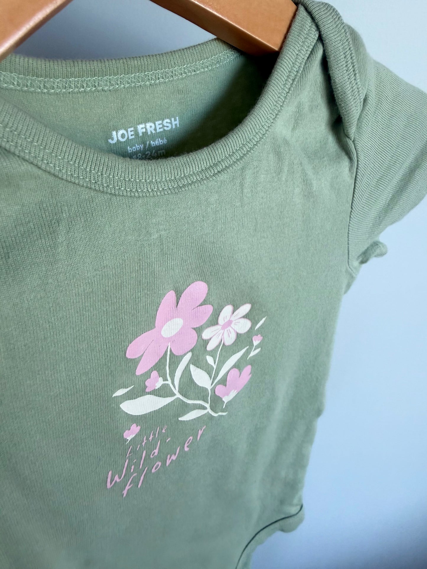 Little Wild Flower Bodysuit / 18-24m