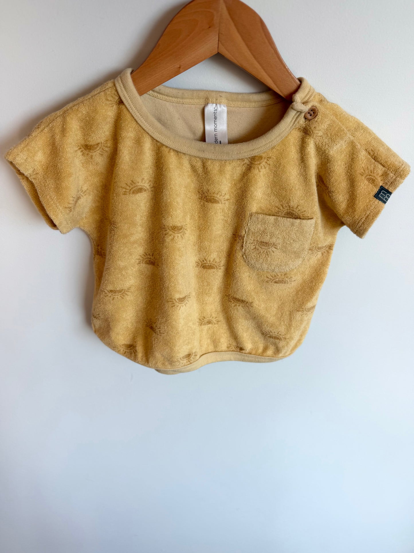 Sunshine Terry Pocket T-shirt / 18m