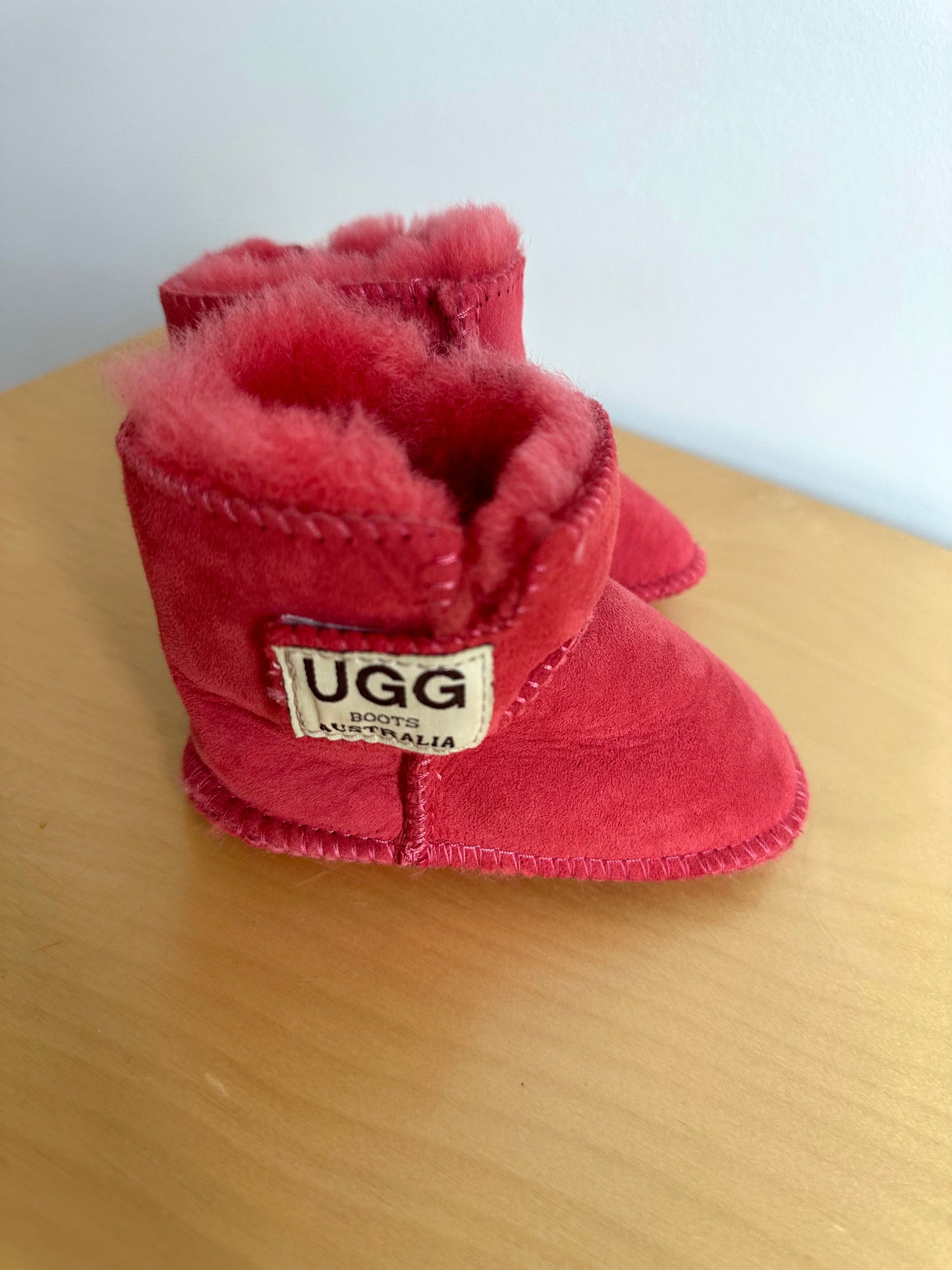 UGG Pink Suede Boots / Size 4-5 Toddler