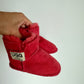 UGG Pink Suede Boots / Size 4-5 Toddler