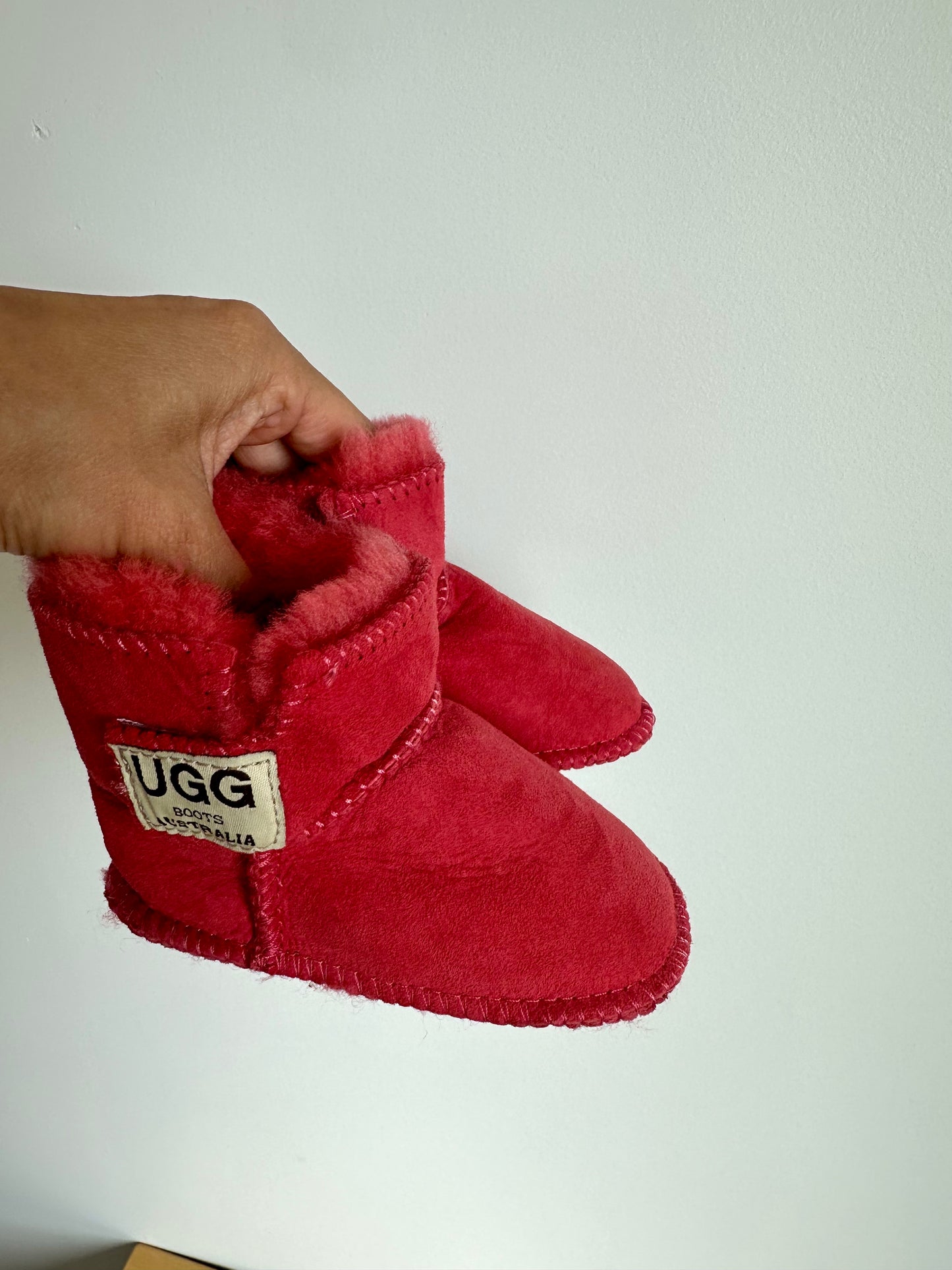 UGG Pink Suede Boots / Size 4-5 Toddler