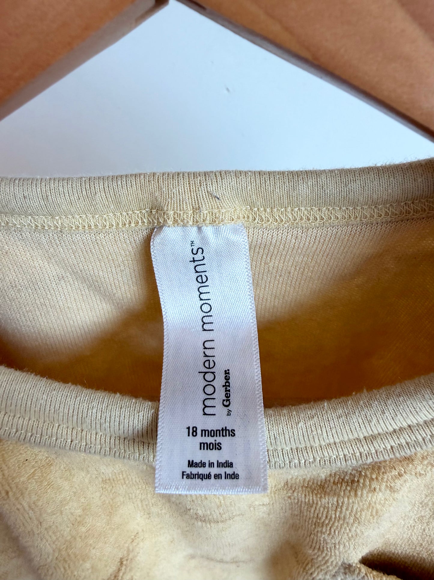 Sunshine Terry Pocket T-shirt / 18m
