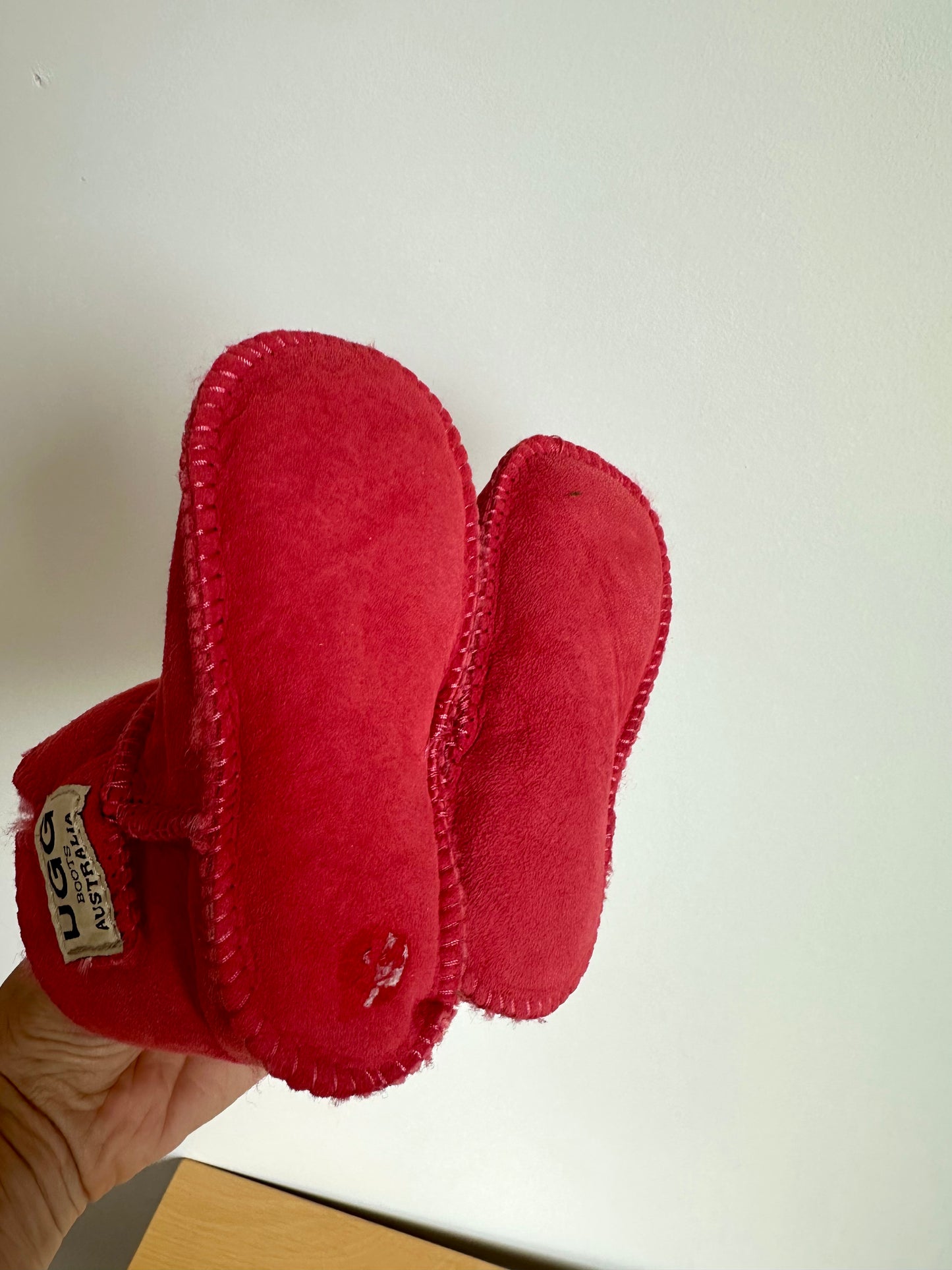 UGG Pink Suede Boots / Size 4-5 Toddler