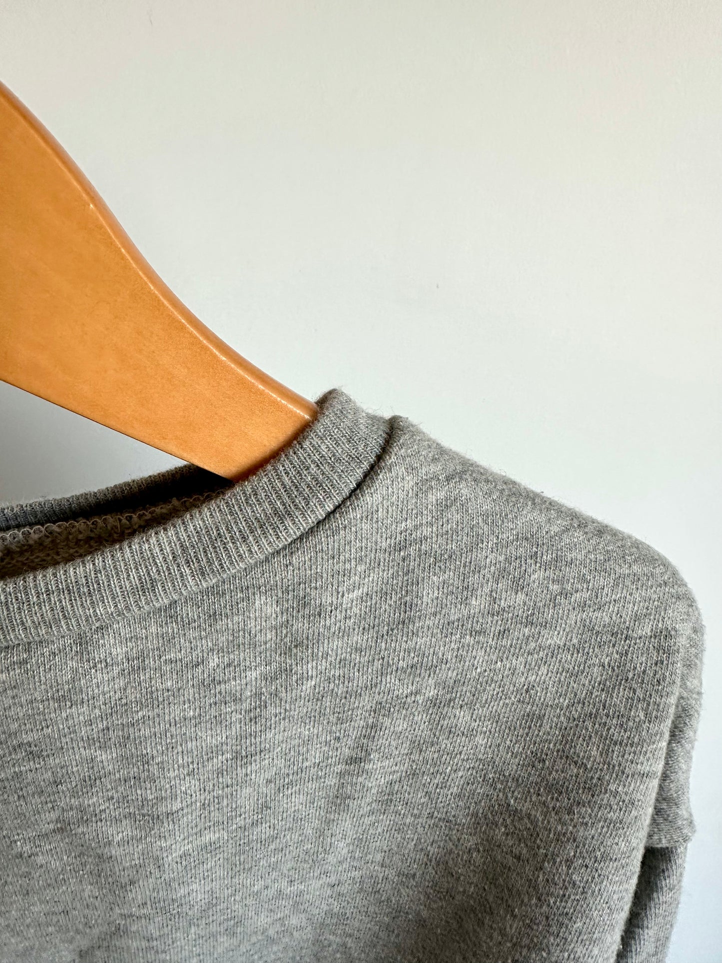 Teddy Little Grey Crewneck / 3T