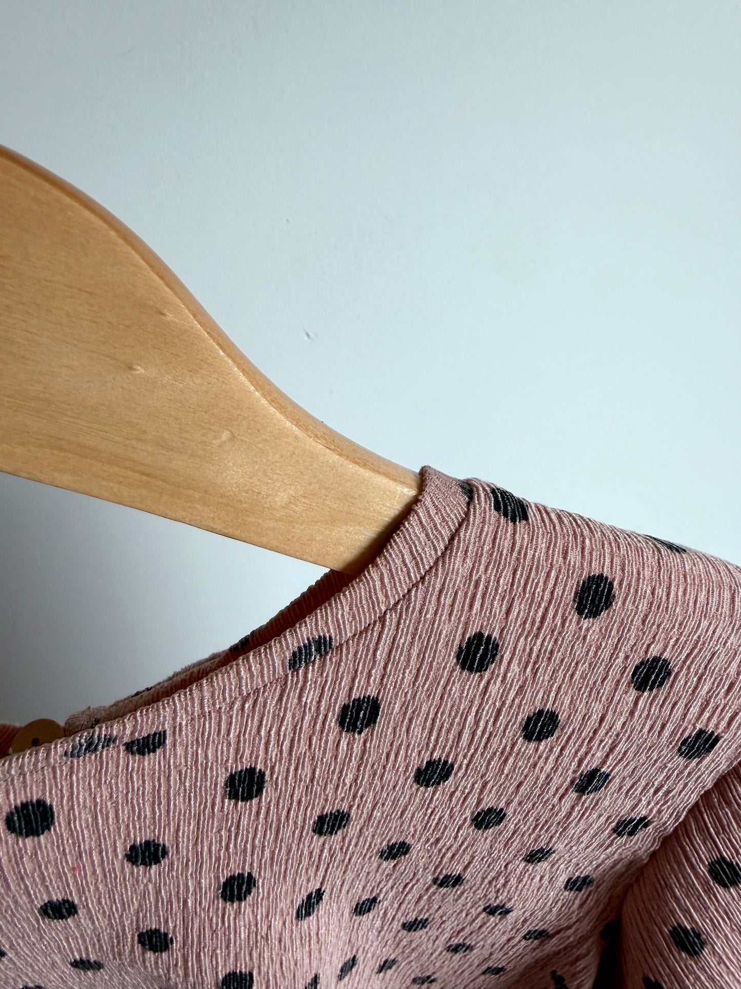 Polka Dot Blush Top / 4-5T