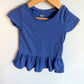 Blue T-shirt Dress / 12-18m