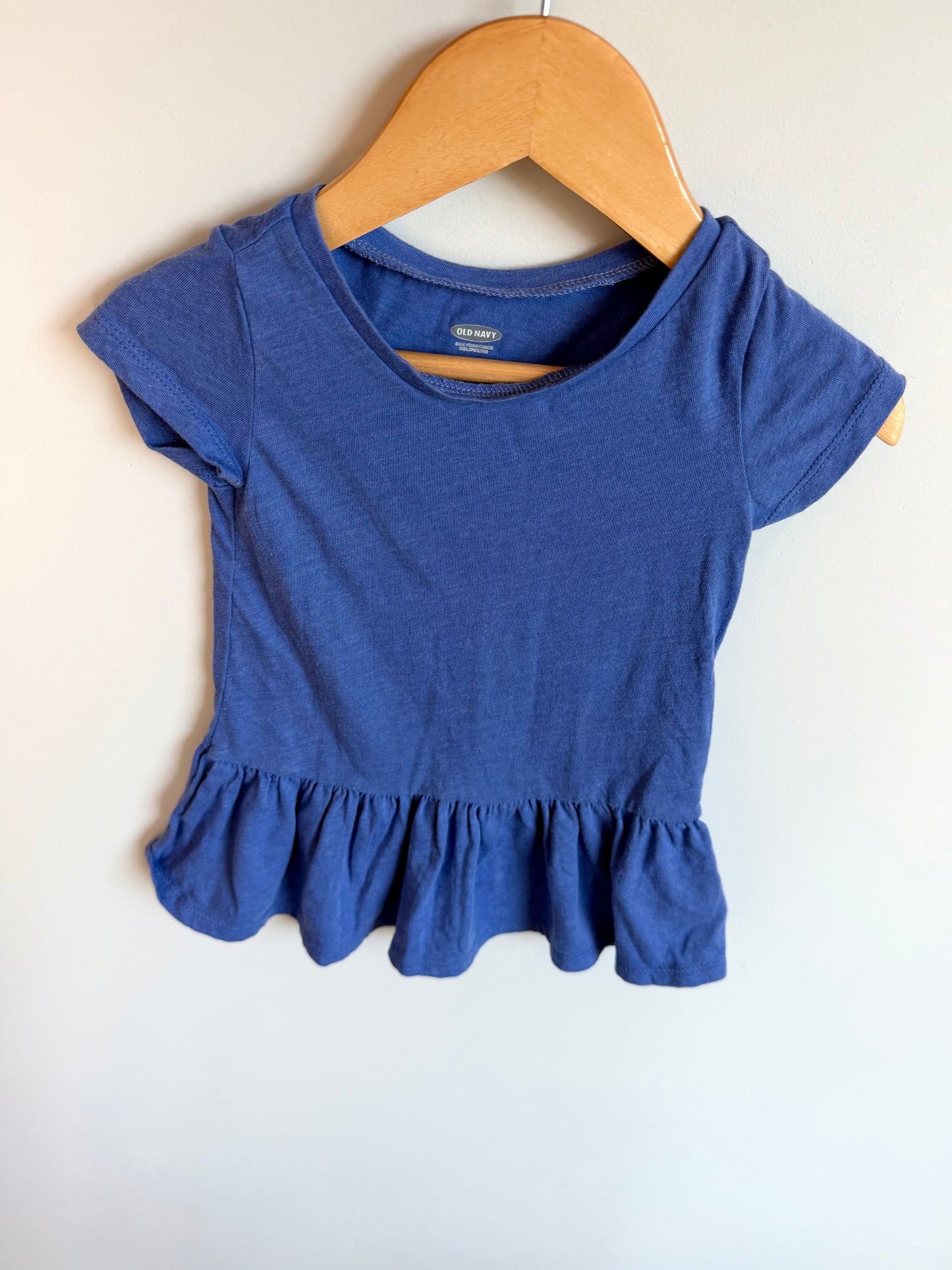 Blue T-shirt Dress / 12-18m