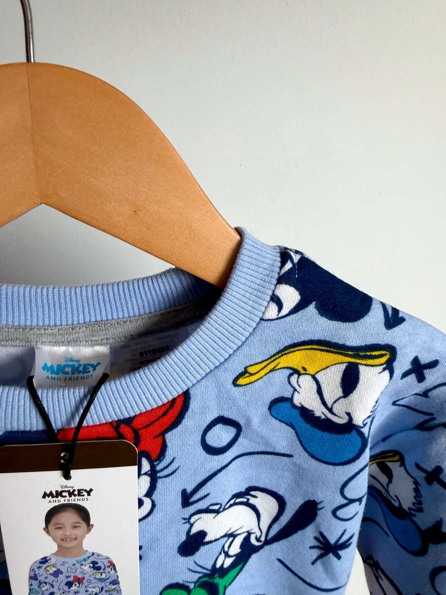 Mickey Mouse Blue Sweater (With tags) / 3T