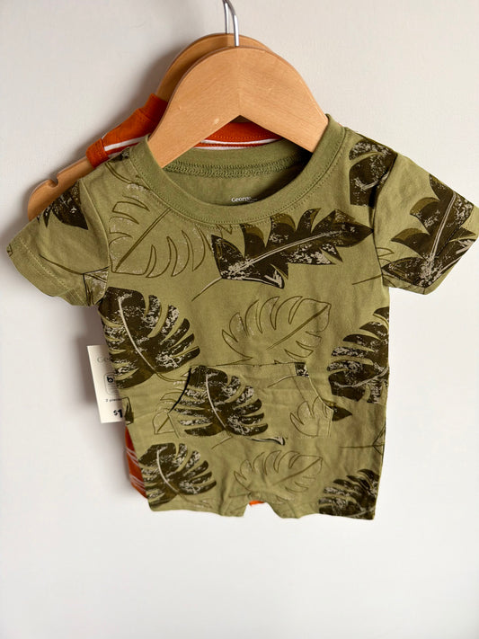 Set of 2 Rompers (With Tags)/ 3-6m