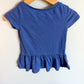 Blue T-shirt Dress / 12-18m