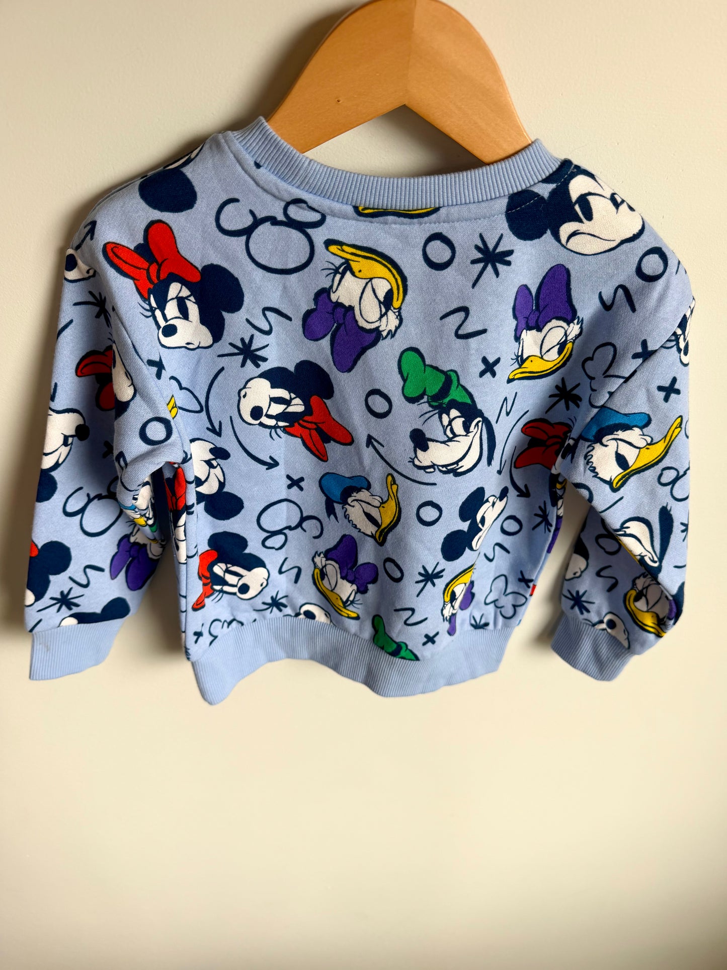 Mickey Mouse Blue Sweater (With tags) / 3T