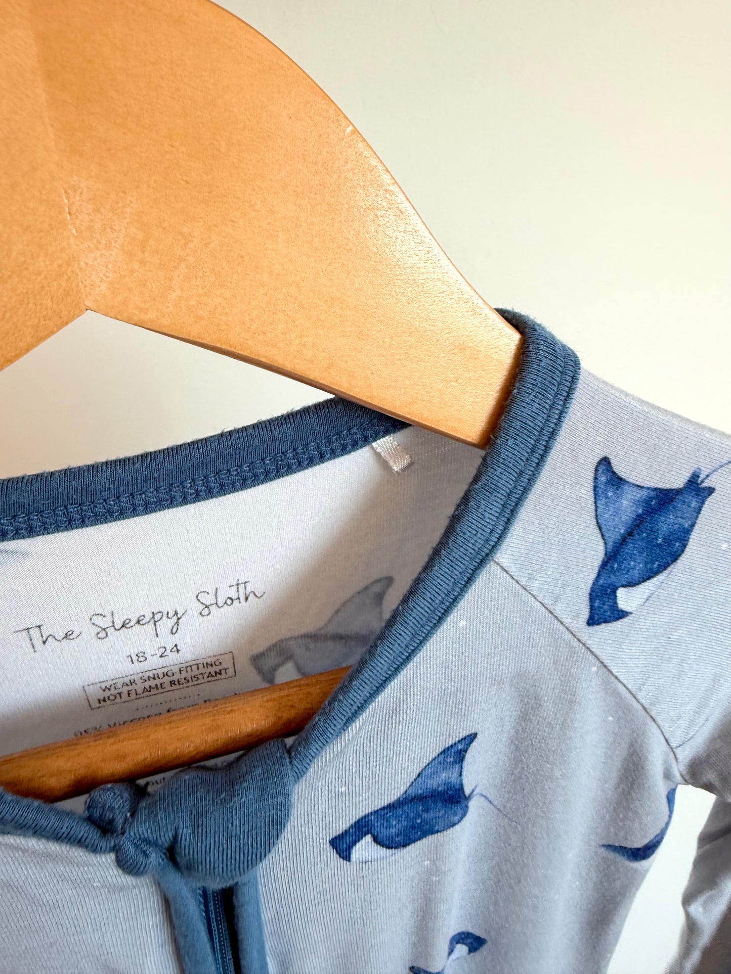 Blue Bamboo Stingray Sleeper / 18-24m