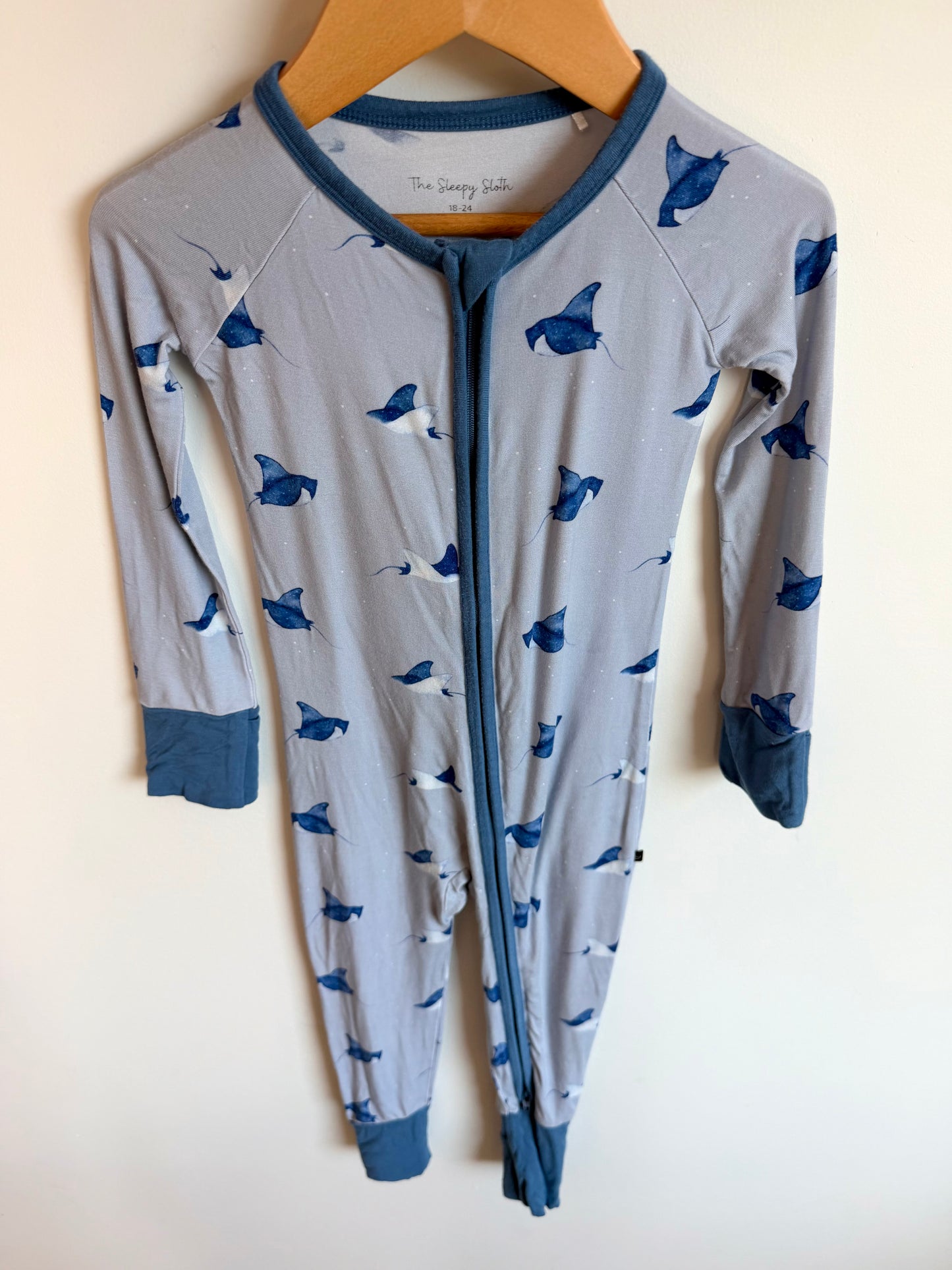 Blue Bamboo Stingray Sleeper / 18-24m