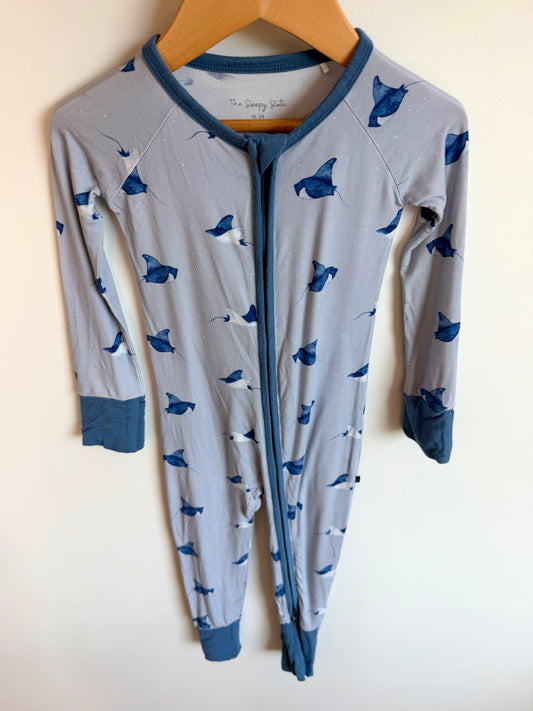 Blue Bamboo Stingray Sleeper / 18-24m