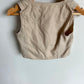 Beige Linen Vest / 9-12m