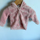 Pink Heart Ears Sweater / 6-9m