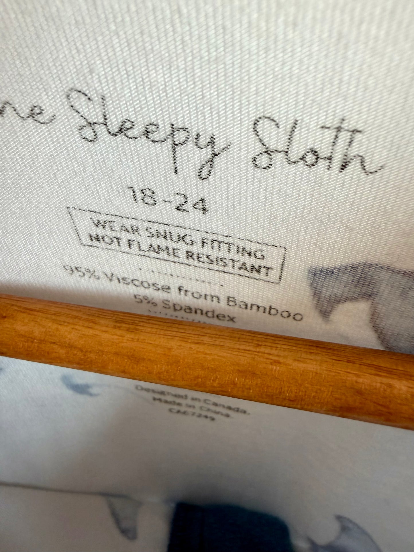 Blue Bamboo Stingray Sleeper / 18-24m