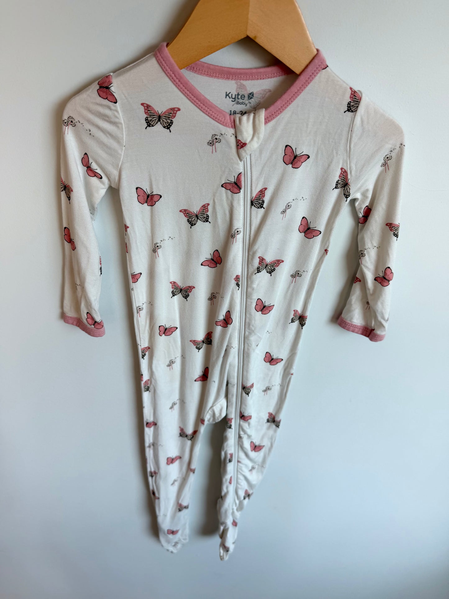 Kyte Bamboo Butterfly Sleeper / 18-24m