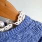 M&S Lace Collar Periwinkle Sweater / 3T