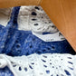 M&S Lace Collar Periwinkle Sweater / 3T