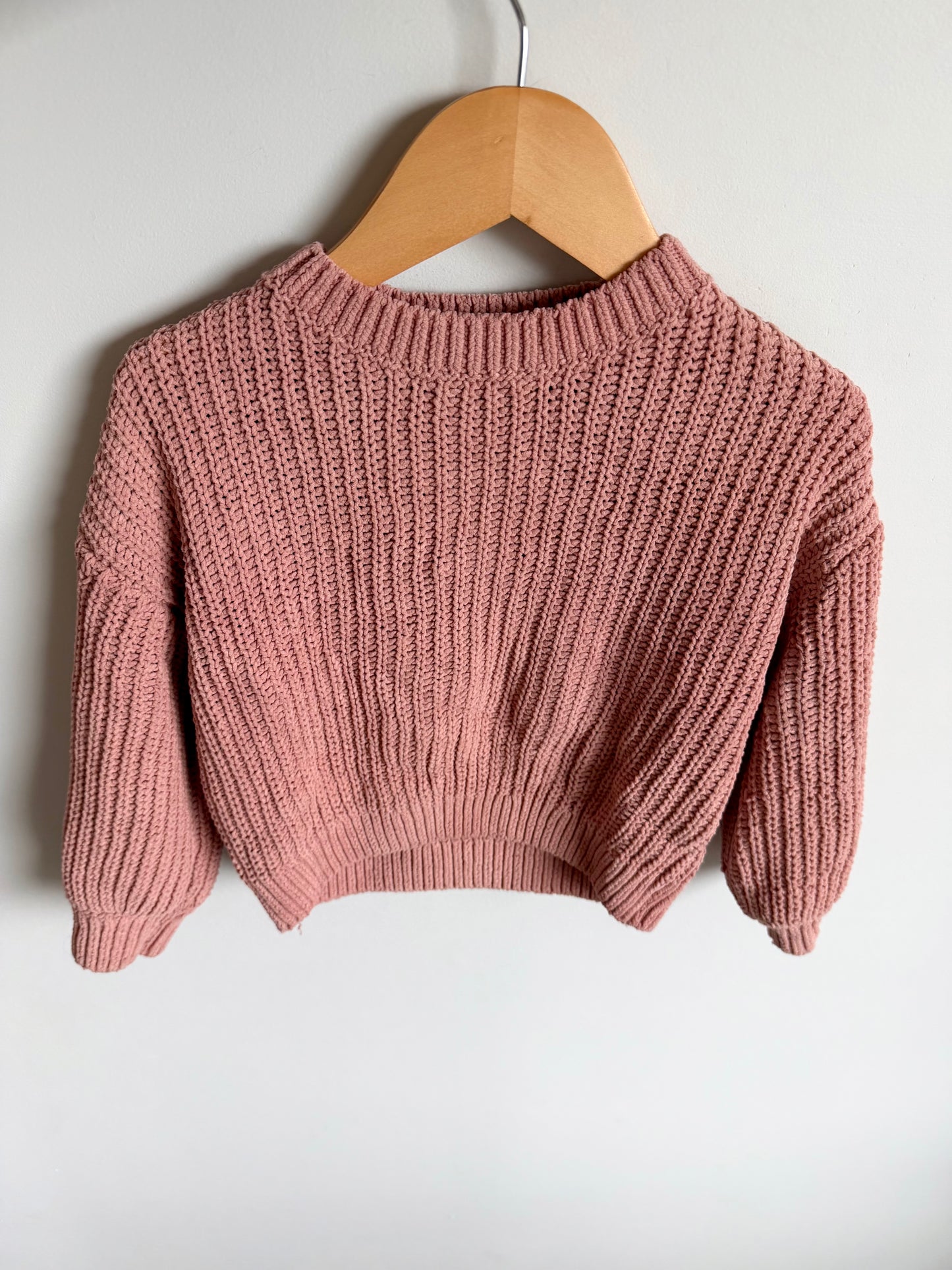H&M Pink Knit Sweater / 3T