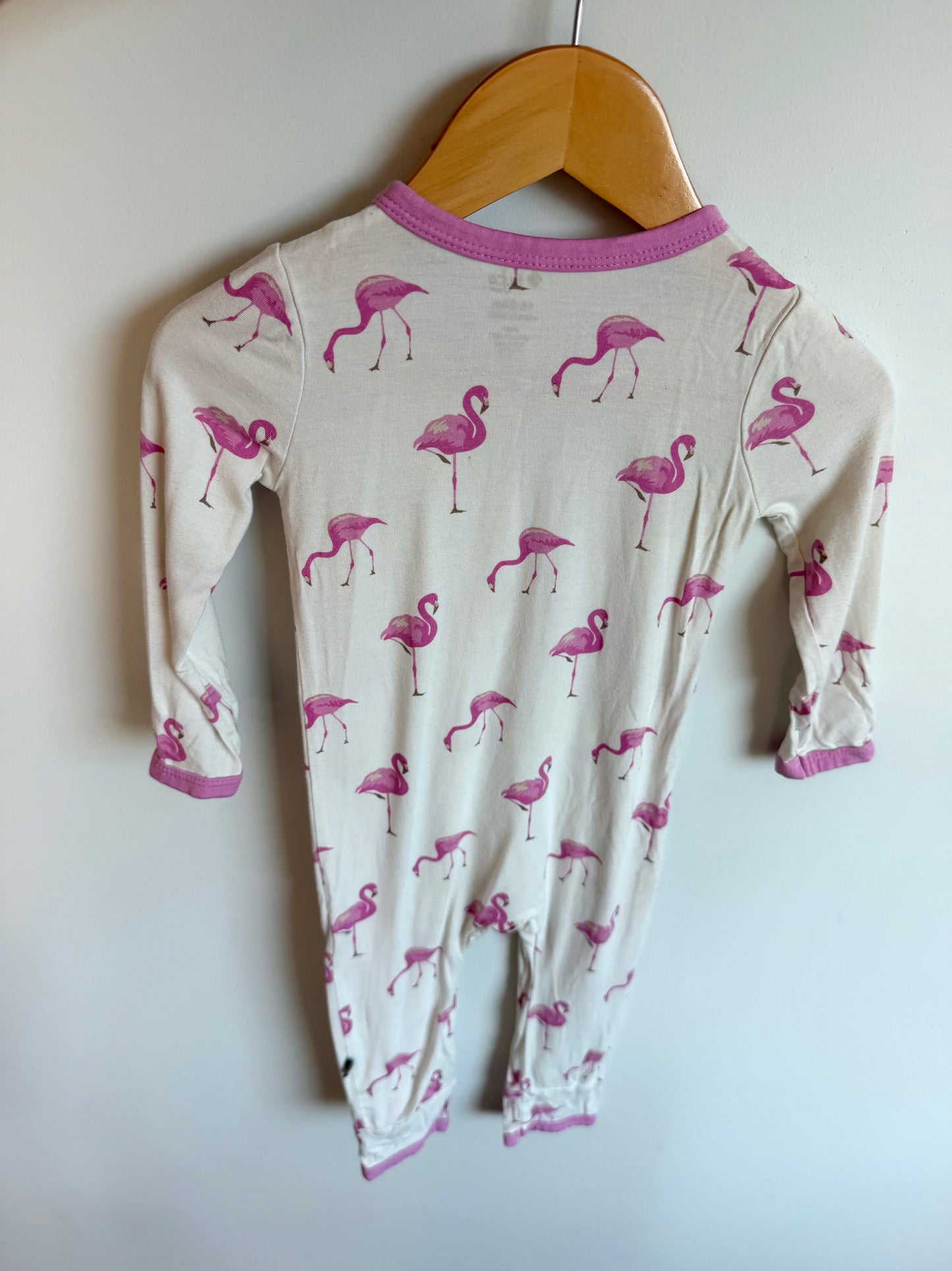 Kyte Bamboo Pink Flamingo Sleeper (PLAY)/ 18-24m