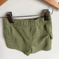 Olive Cargo Shorts / 3-6m