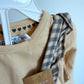 Dirkje Top, Gingham Dress + Pants Set (With Tags) / 18-24m