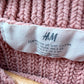 H&M Pink Knit Sweater / 3T