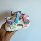 Colour-block Sandals / Size 4M Toddler